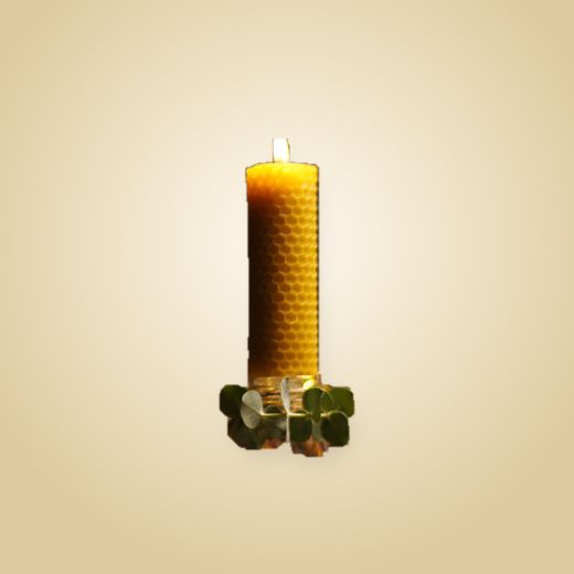 Vela de cera de abeja